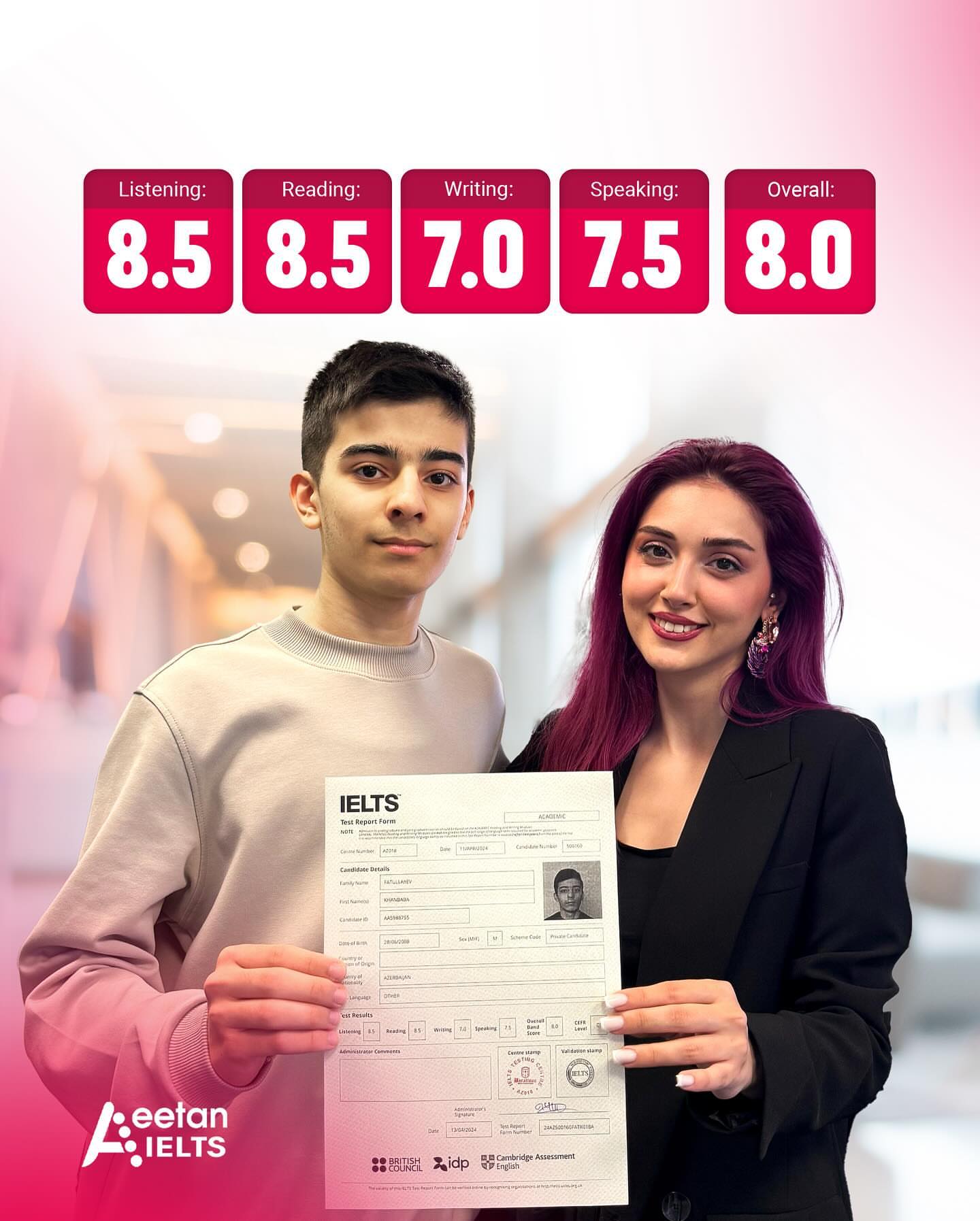 Buy ielts 7.0 Certificate