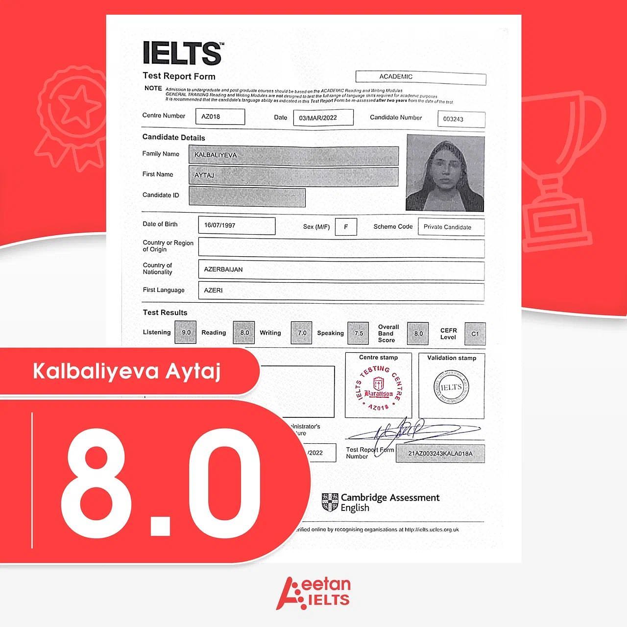 Получите сертификат IELTS онлайн в Казахстане.