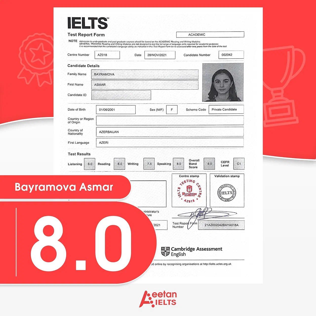 Ielts certificate study materials for sale