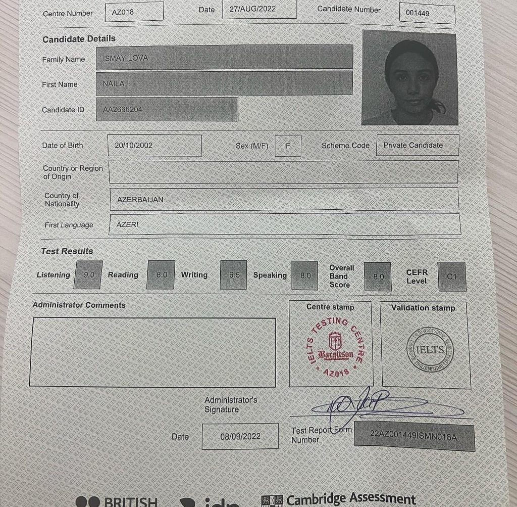 Buy Ielts Certificate Band 6.5 In Uk