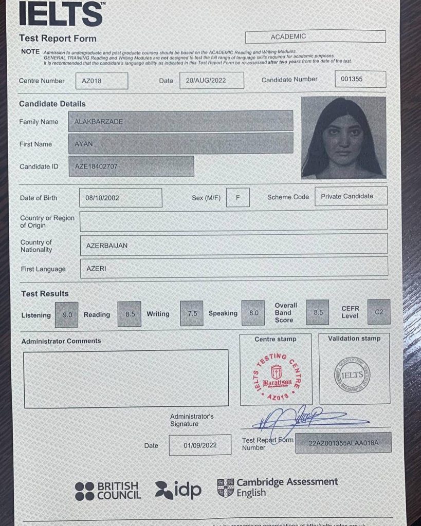 Buy ielts certificate band 9.0 In Thailand